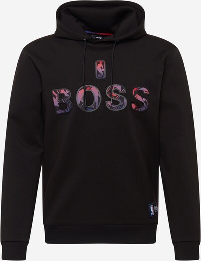 BOSS Casual Sweatshirt i blå / grenadine / sort, Produktvisning