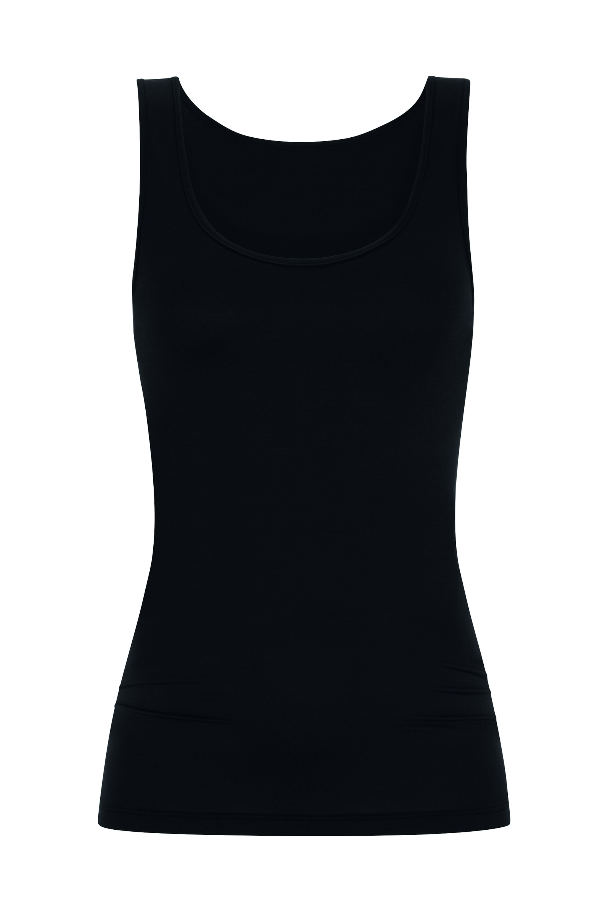 Mey Top in Schwarz: Vorderseite