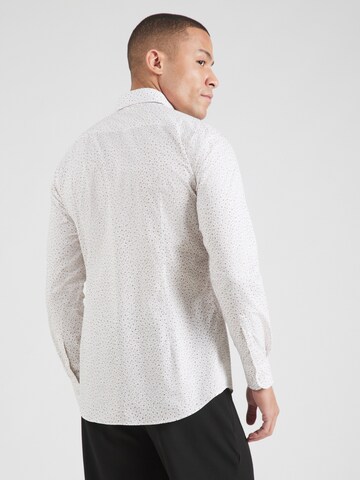 Slim fit Camicia 'H-HANK' di BOSS in beige
