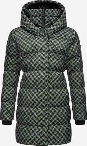 Manteau d’hiver 'Niara' Ragwear en vert : devant