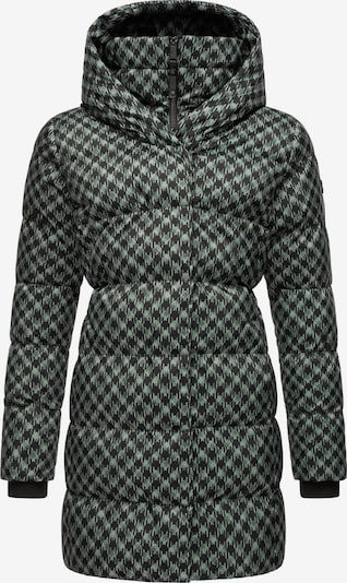 Žieminis paltas 'Niara' iš Ragwear, spalva – pastelinė žalia / juoda, Prekių apžvalga