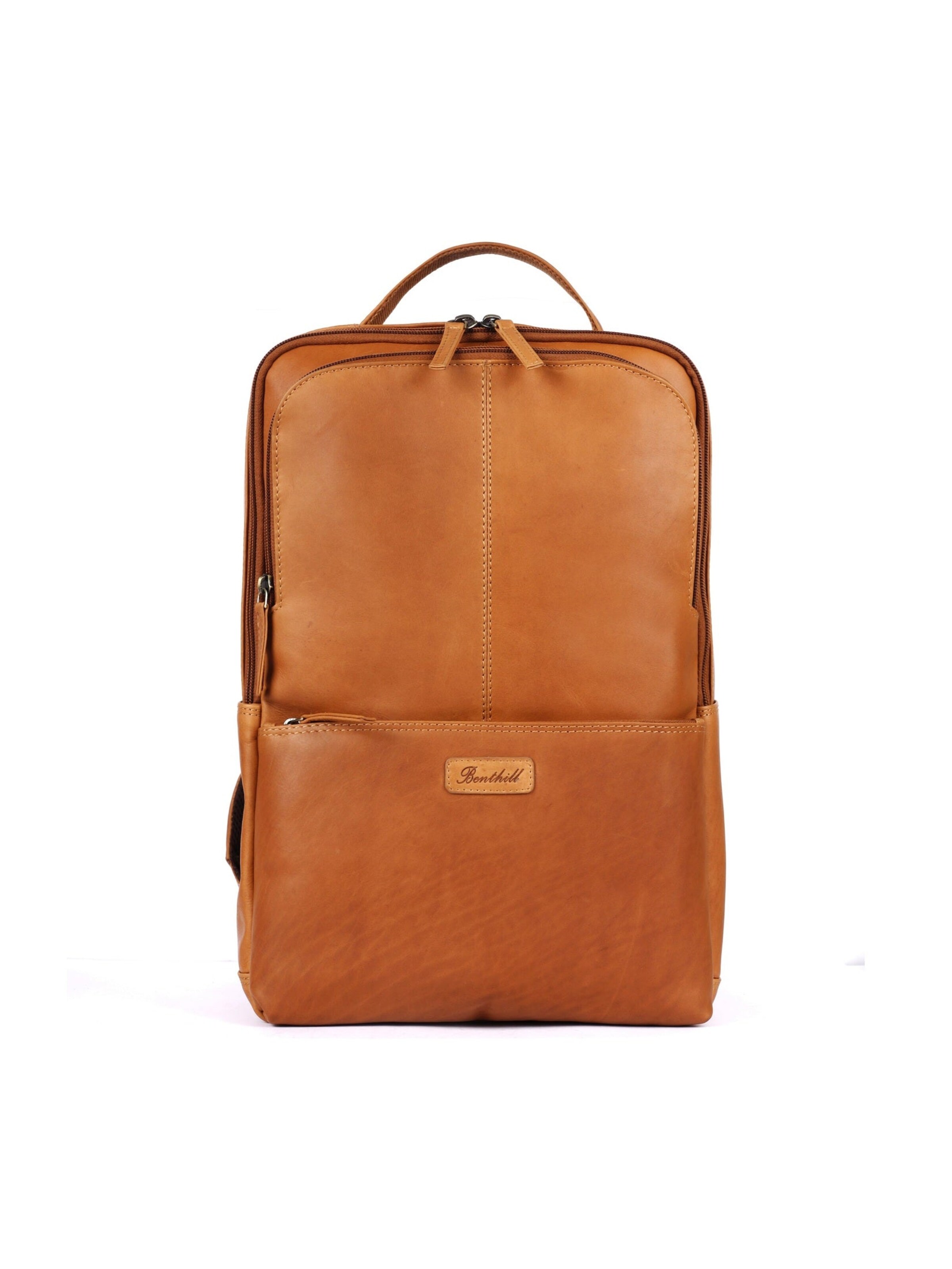 Benthill Backpack in Brown: front