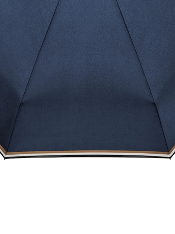BOSS Paraplu 'Pocket umbrella Varsity' in Blauw