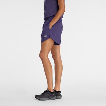new balance Regular Short 'Sport Essential Short 5"'. in Lila