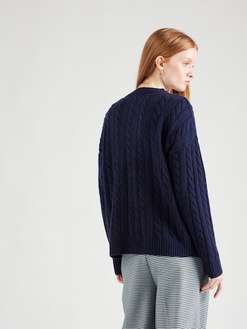 UNITED COLORS OF BENETTON Knit Cardigan in Blue
