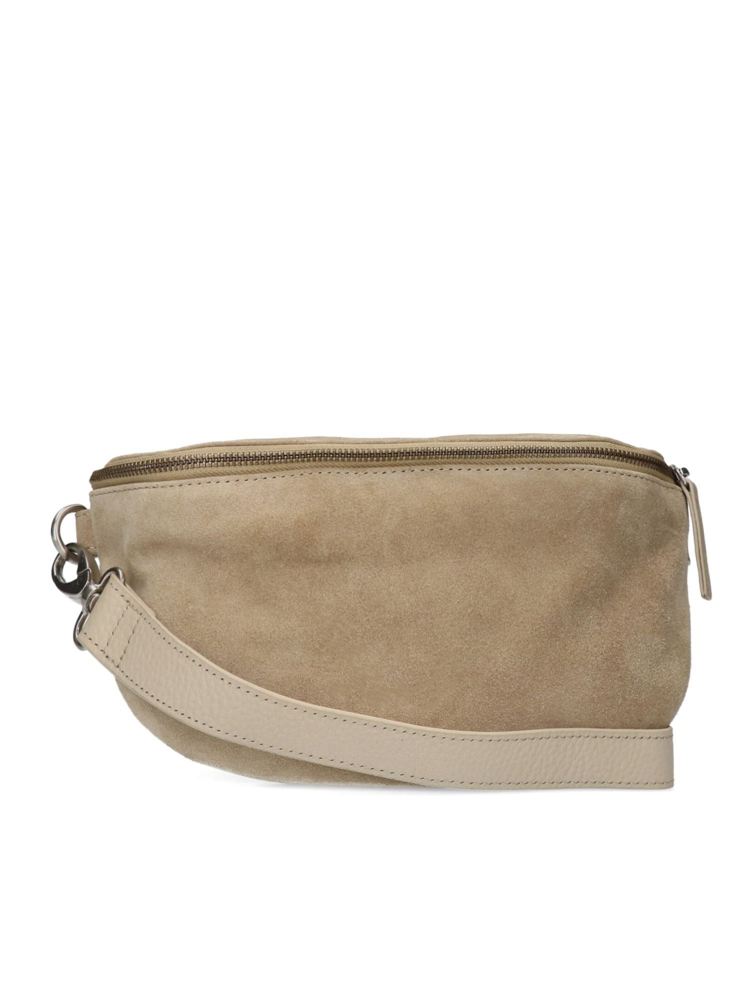 MANFIELD Gürteltasche in Beige: Vorderseite