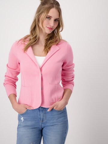 Blazer monari en rose : devant