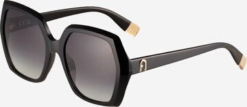 FURLA Okulary przeciwsłoneczne 'WD00054' w kolorze czarny: przód
