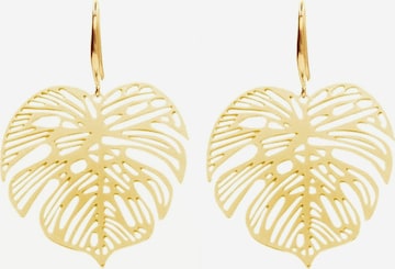 Gemshine Earrings in Gold: front