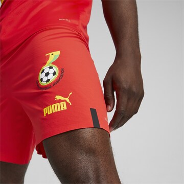 PUMA Regular Workout Pants 'Ghana 22/23' in Red