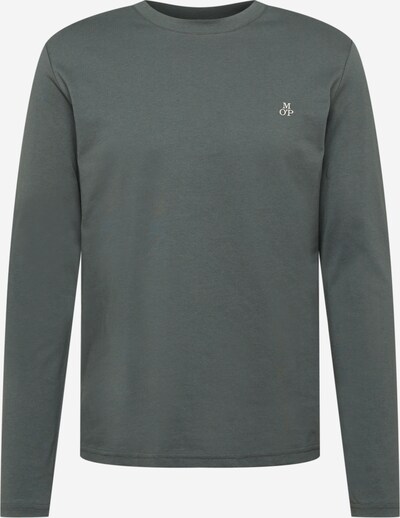 Marc O'Polo Shirt in de kleur Donkergroen / Wit, Productweergave