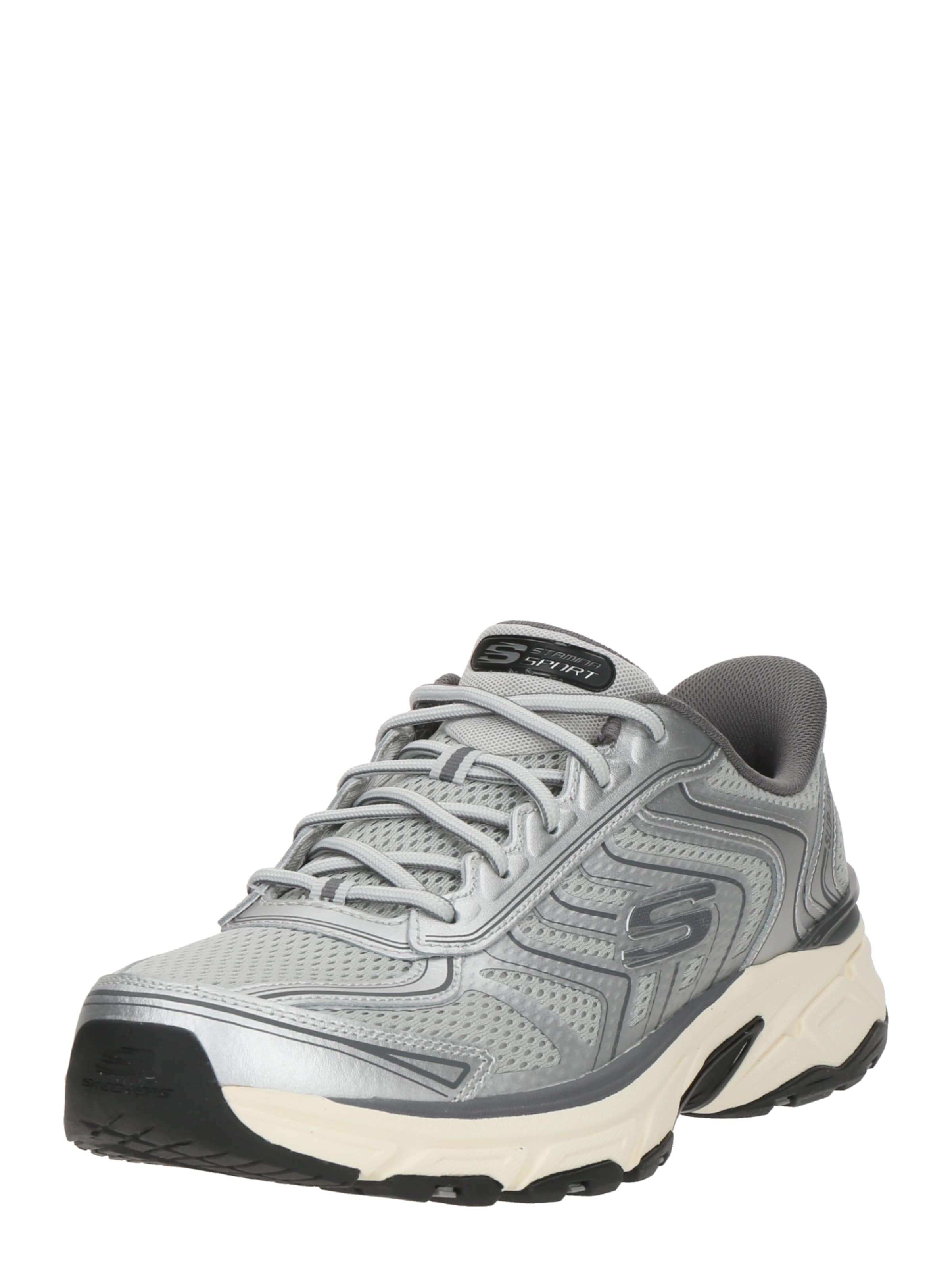 Chaussure de sport 'STAMINA SPORT' SKECHERS en argent : devant