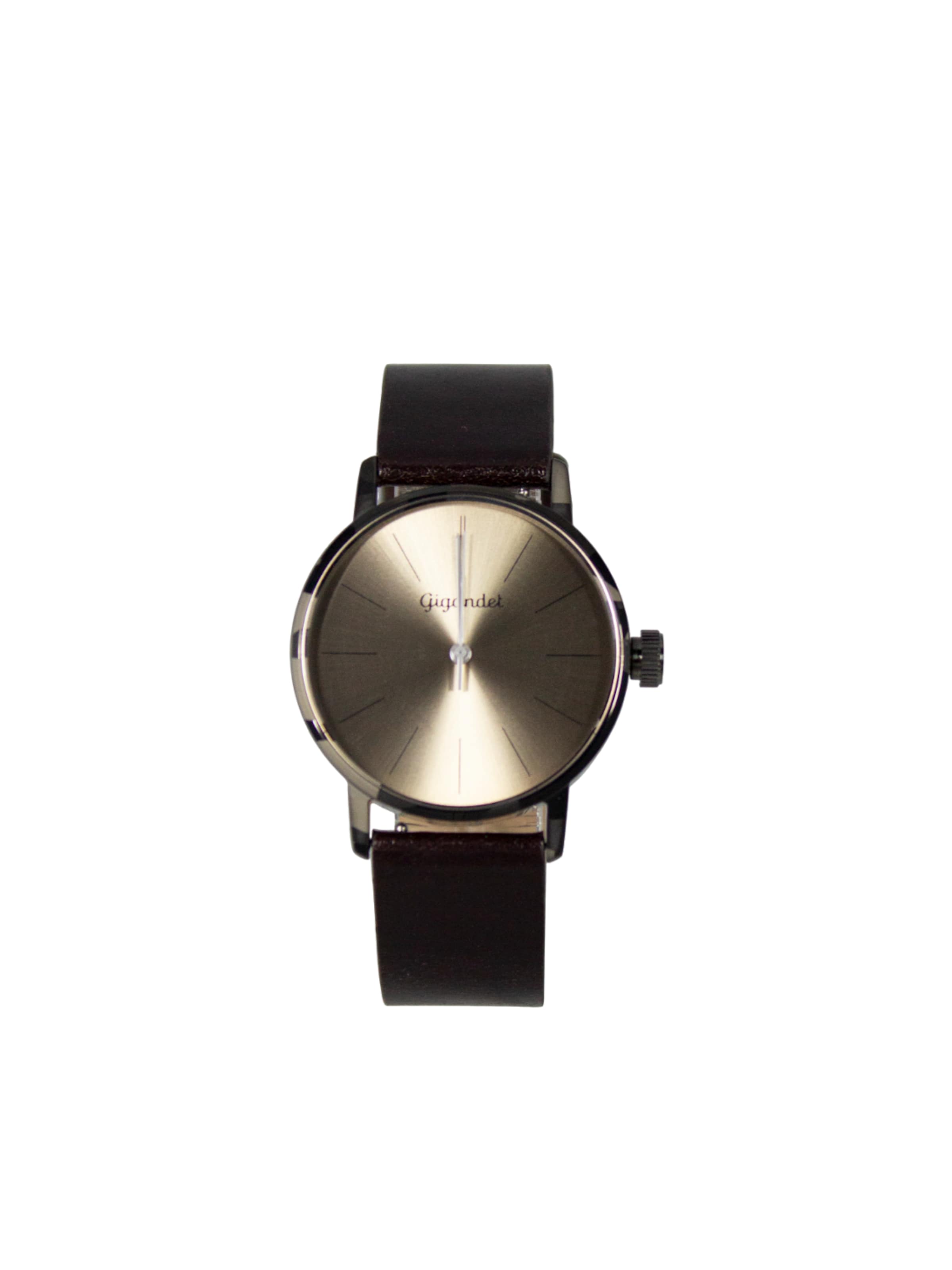 Gigandet Analog Watch 'MINIMALISM' in Black: front