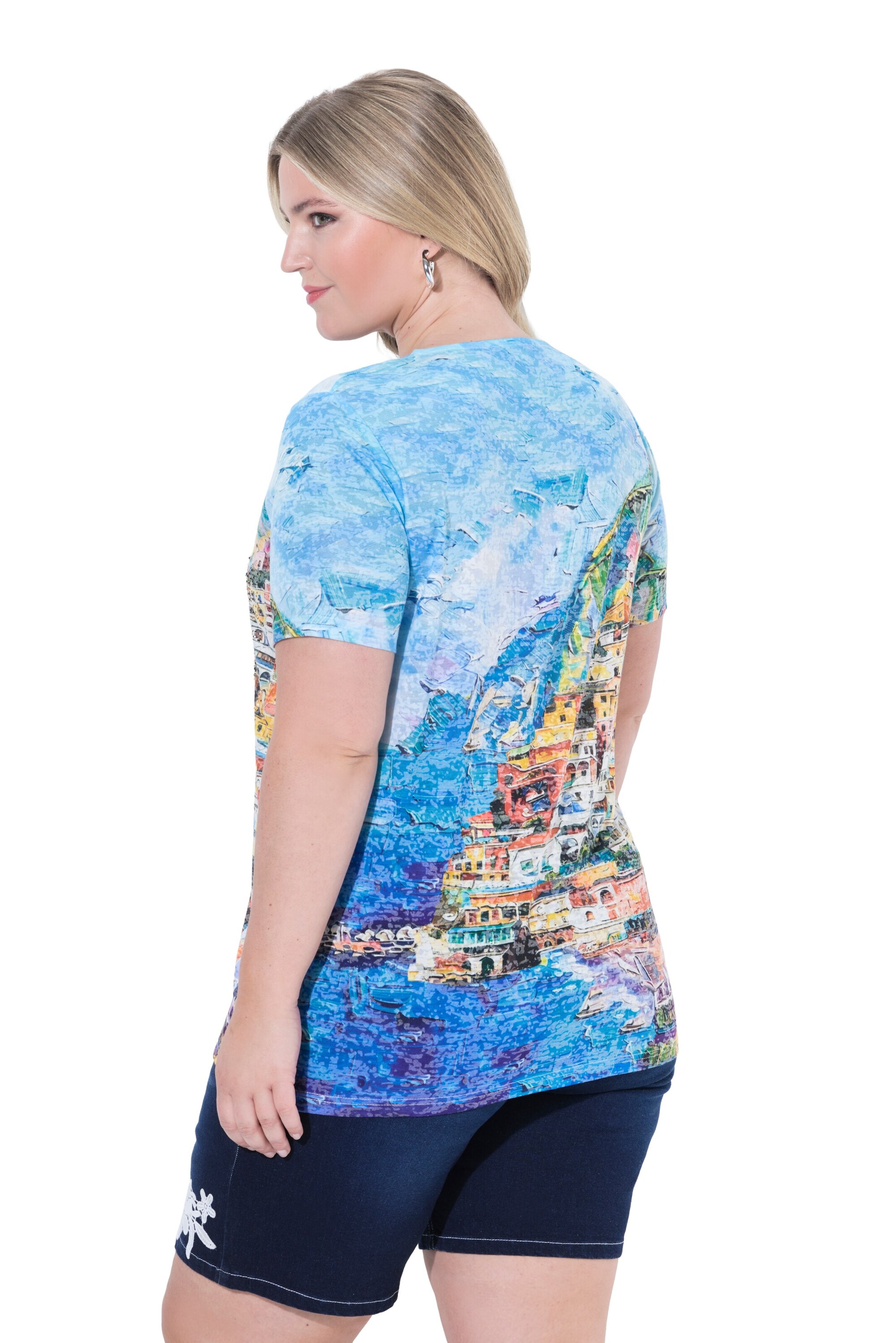 MIAMODA Shirt in Blue
