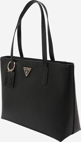 GUESS Shopper táska - fekete: elől