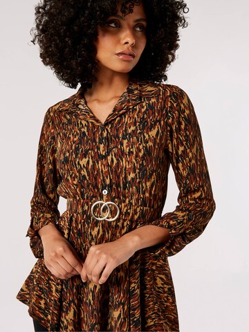 Robe Apricot en mélange de couleurs