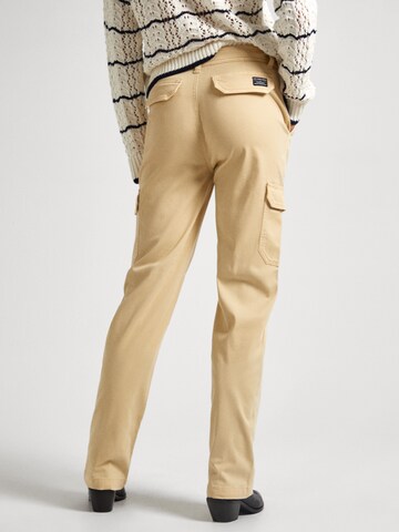 Pepe Jeans Regular Hose 'Tiara' in Beige