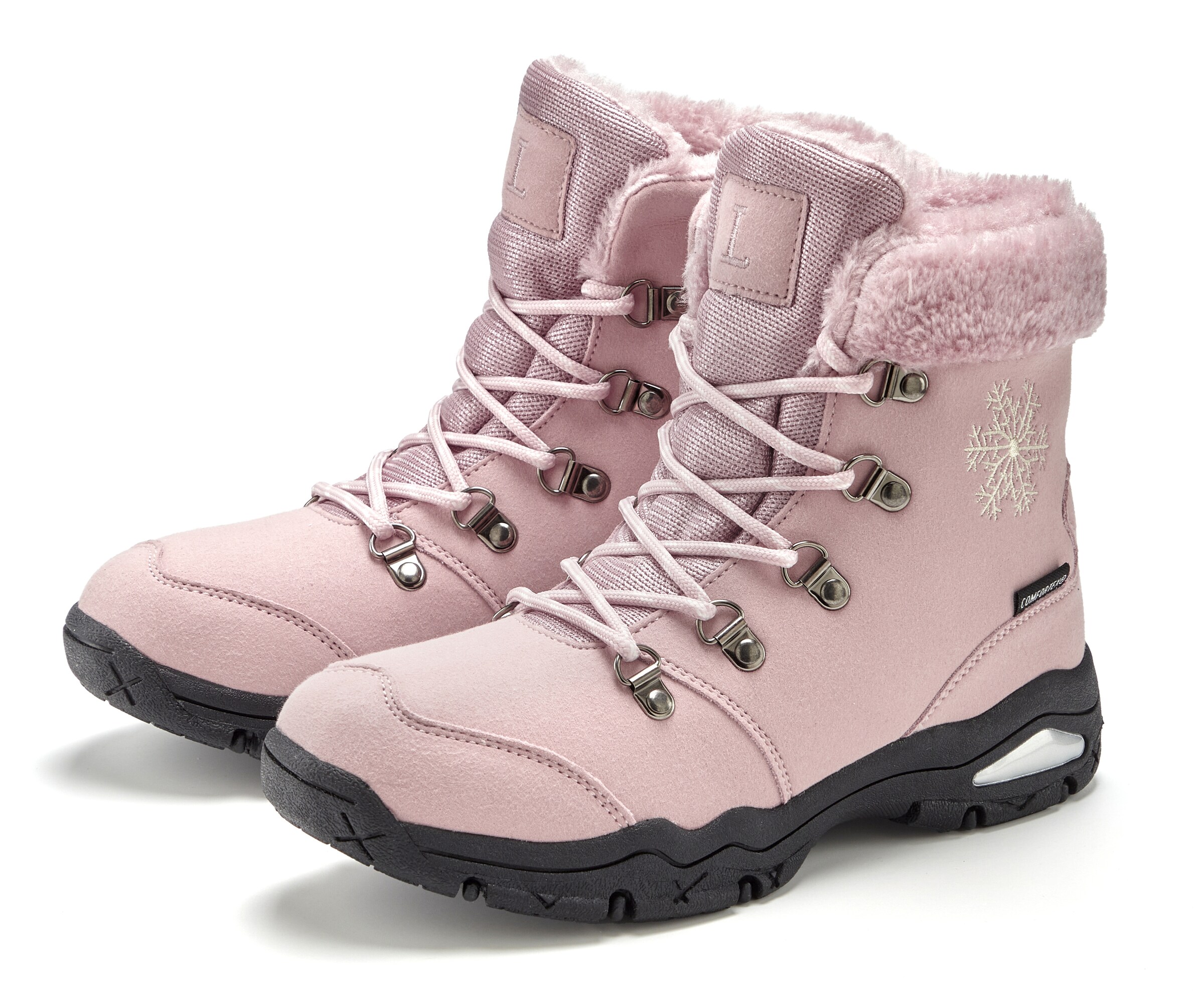 LASCANA Snow Boots in Pink: front