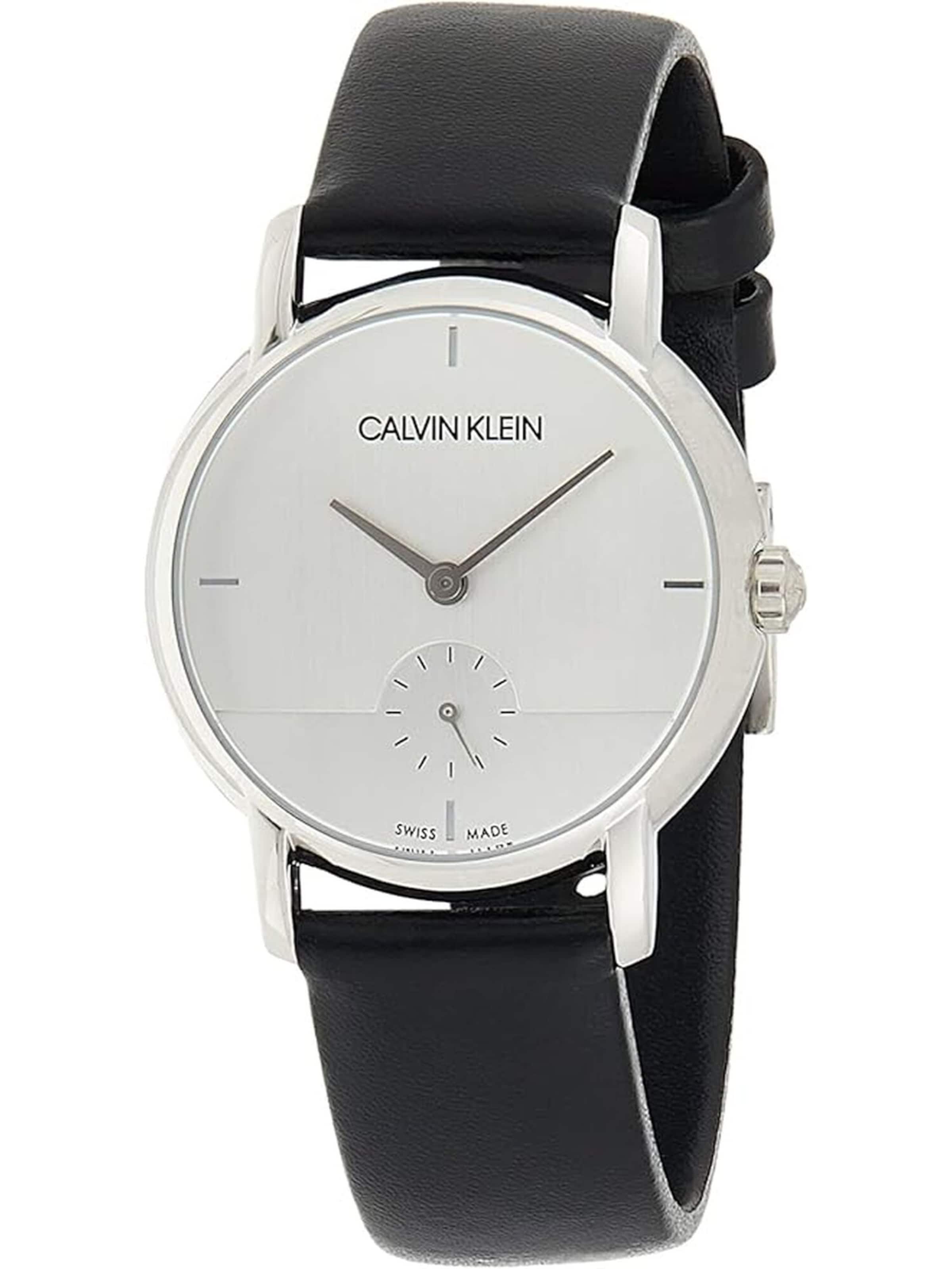 Montre à affichage analogique Calvin Klein - Uhren en argent : devant