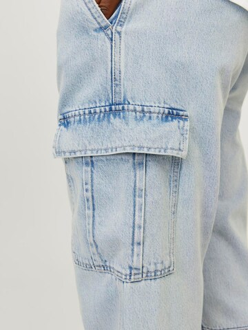 JACK & JONES Свободный крой Джинсы-карго 'JJIEddie Wade' в Синий