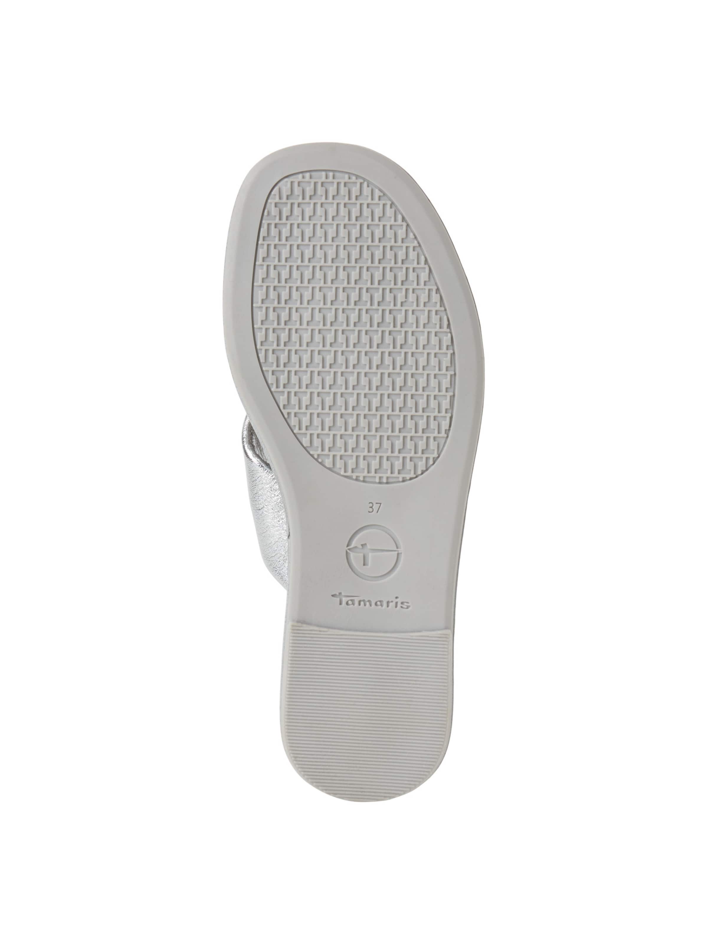 Mule Tamaris en argent