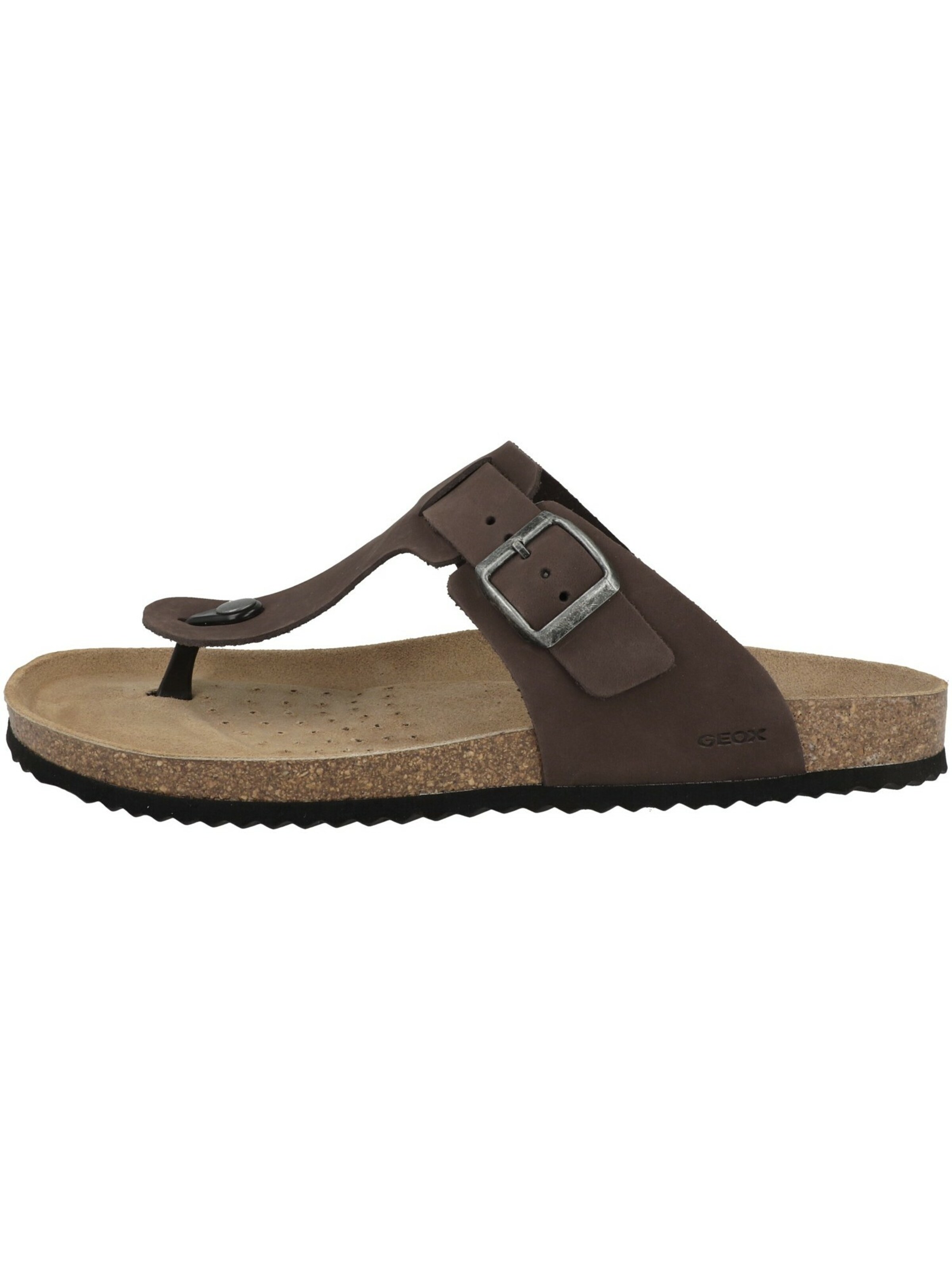 GEOX T-Bar Sandals 'Ghita' in Brown