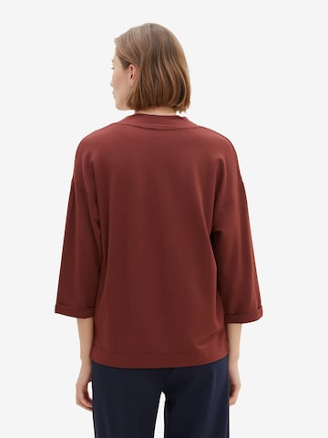 T-shirt TOM TAILOR en marron