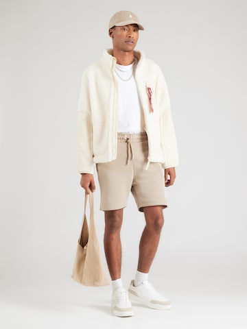 ALPHA INDUSTRIES Regular Панталон в бежово