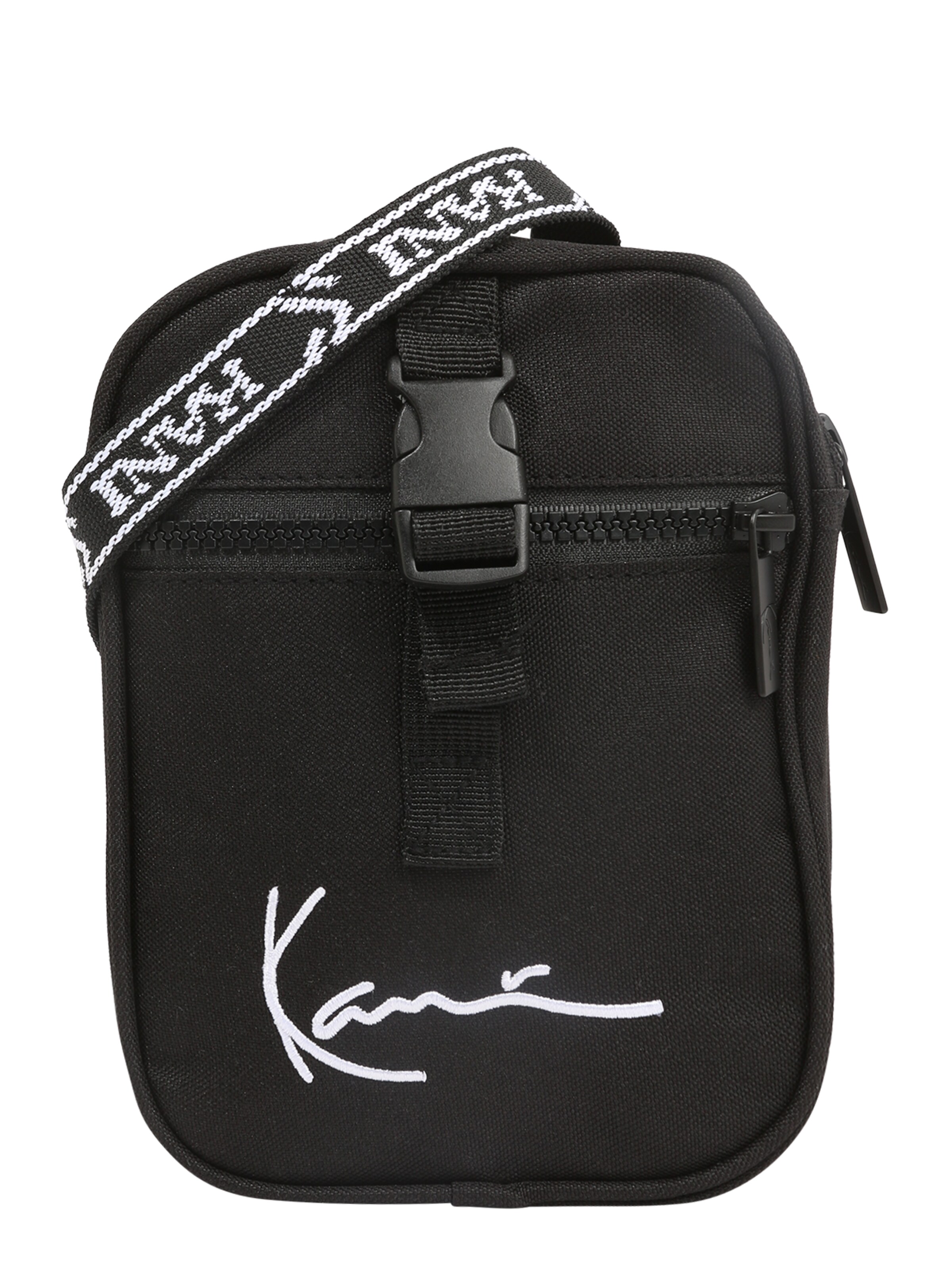 Karl Kani Õlakott, värv must: eest vaates