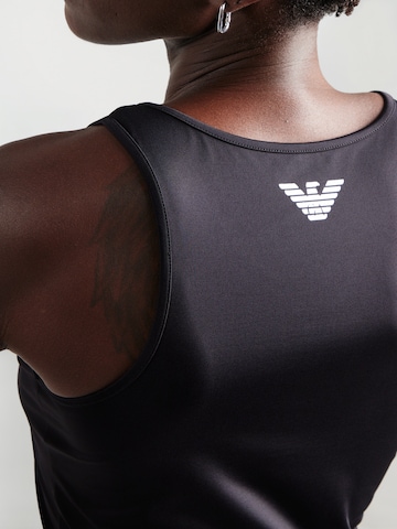 EA7 Emporio Armani Top in Schwarz