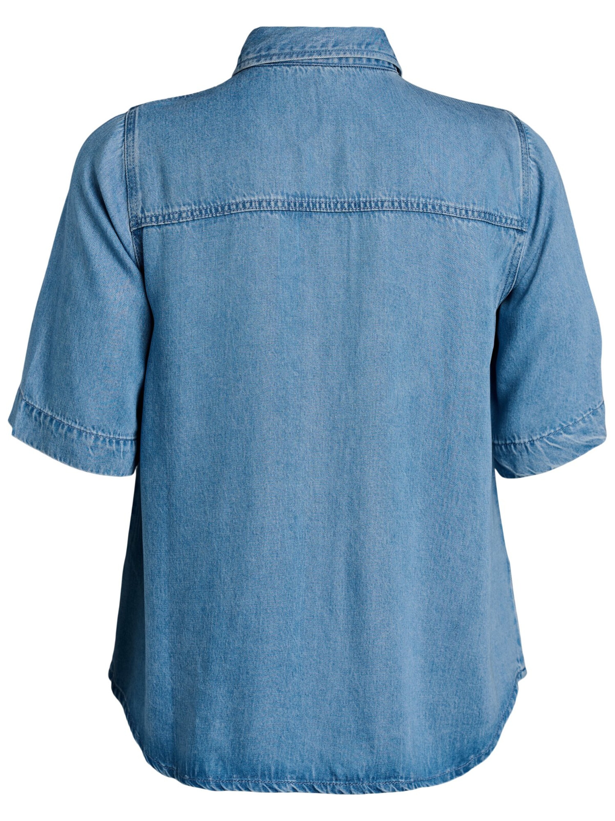 Zizzi Blúzka 'Jthilde' - Modrá