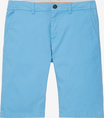 Regular Pantalon chino TOM TAILOR en bleu : devant