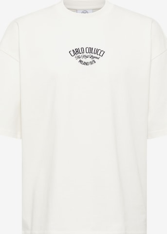 Carlo Colucci Shirt 'Felici' in White: front