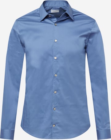 Tiger of Sweden - Camisa 'FILBRODIE' em azul: frente