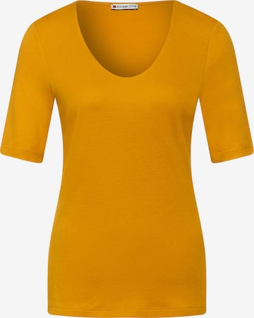 T-shirt 'Palmira' STREET ONE en jaune : devant