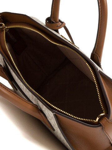 Michael Kors Handbag 'Avril Small Top-Zip  Satchel' in Beige