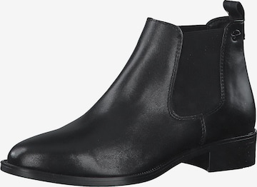 TAMARIS Chelsea Boots in Black: front