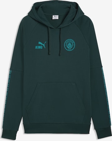 PUMA Sports sweatshirt 'Manchester City KING' in Green: front