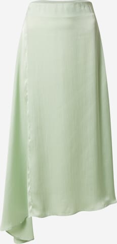 ABOUT YOU x Iconic by Tatiana Kucharova Skirt 'Naomi' in Green: front