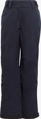 Regular Pantalon outdoor 'Resort' ADIDAS TERREX en bleu : devant