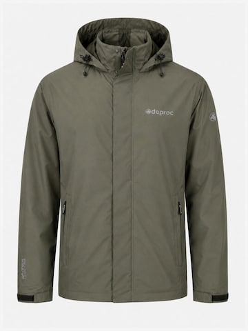 deproc Outdoorová bunda 'Outdoorjacke LAVAL Herren Regenjacke, Wanderjacke' - Zelená: predná strana