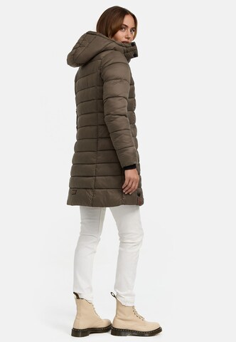 MARIKOO Winter coat 'Abendsternchen' in Brown