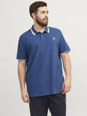 Jack & Jones Plus Shirt 'HASS' in Blue: front