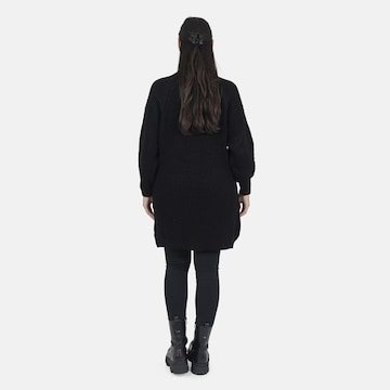 Robes en maille Elara en noir