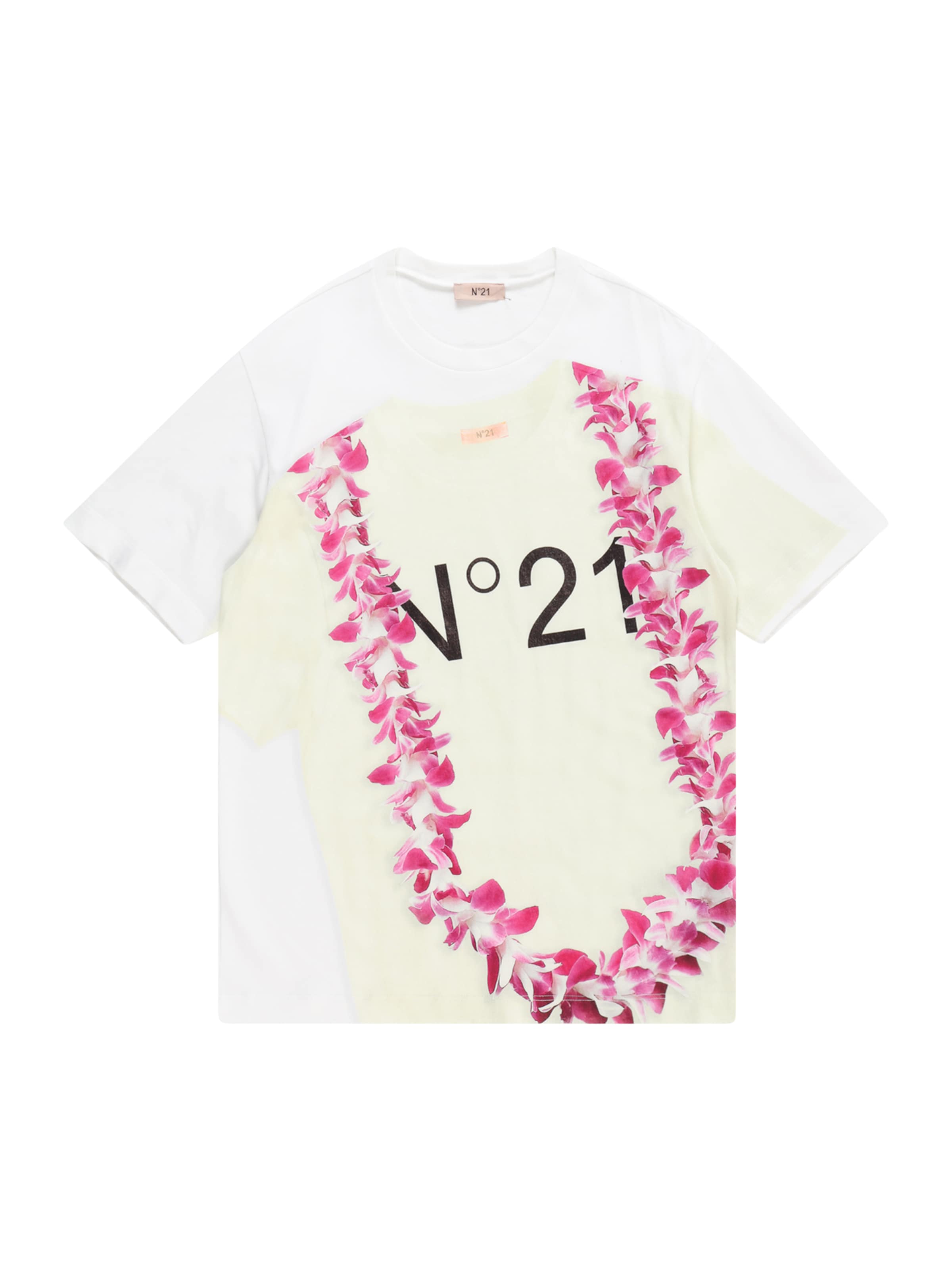 N°21 - Camiseta en blanco: frente