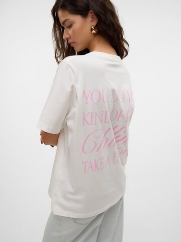 T-shirt 'VMKatrine Caty' VERO MODA en blanc