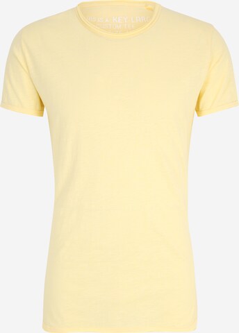 Key Largo - Camisa 'T BREAD' em amarelo: frente