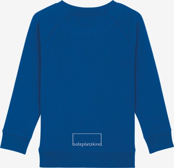 Bolzplatzkind Sweatshirt in Blau