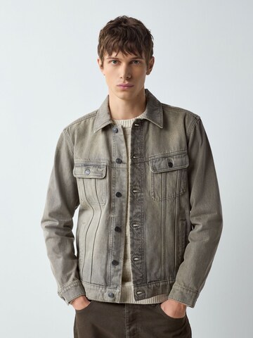 Next Tussenjas in Grijs: voorkant