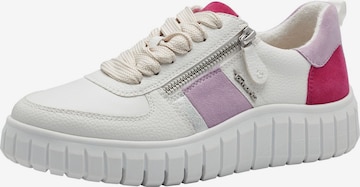 TAMARIS Sneakers laag in Wit: voorkant